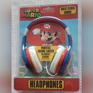 Super Mario headphones for kids.